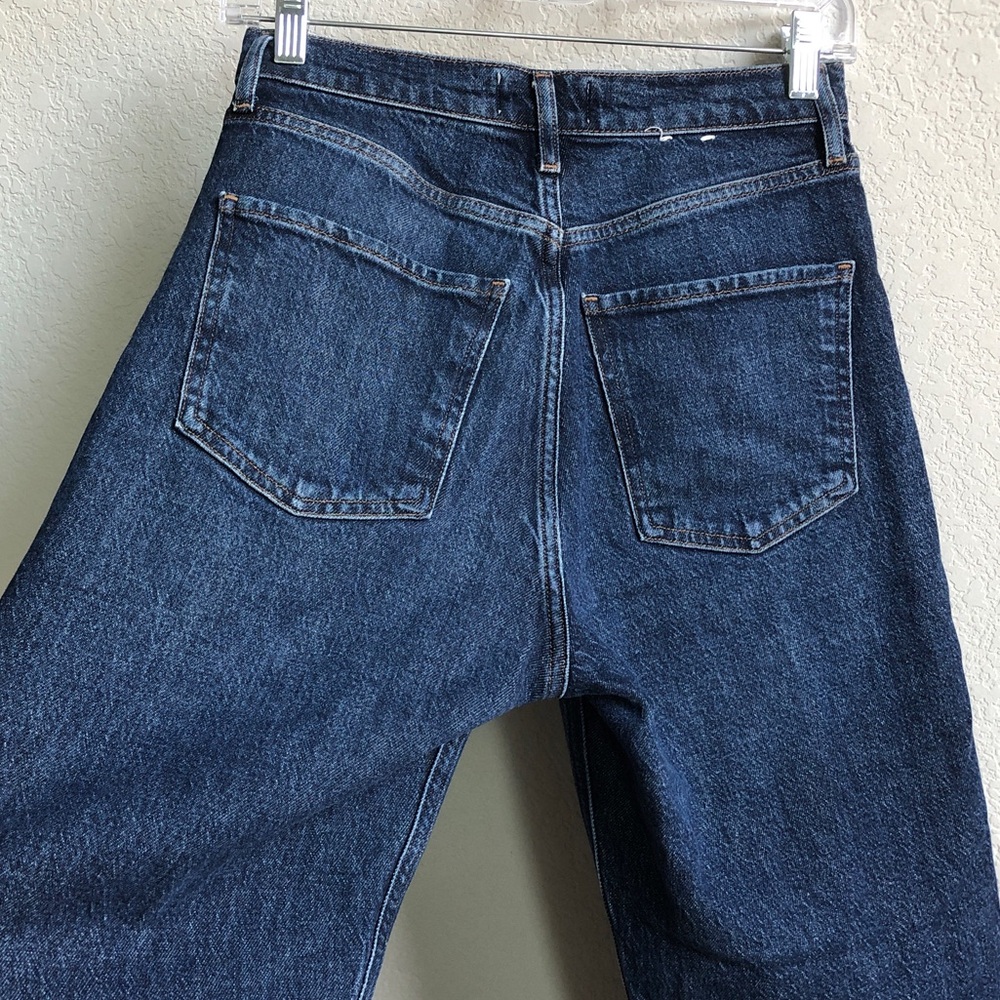 Agolde Ren Jeans High Rise Wide Leg A200B-1554 Comfort Stretch - Picture 6 of 16